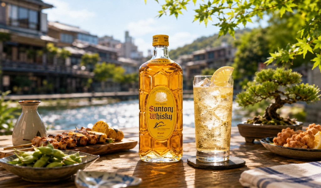 Chai Rượu Suntory Kakubin