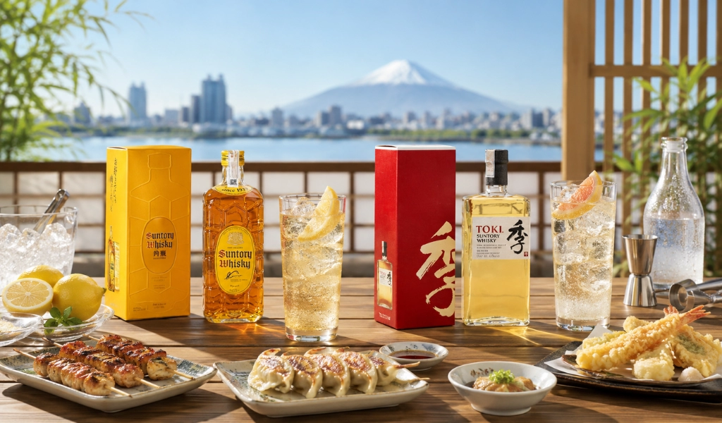 Suntory Toki Và Kakubin Trong Hai Phong Cách Japanese Highball