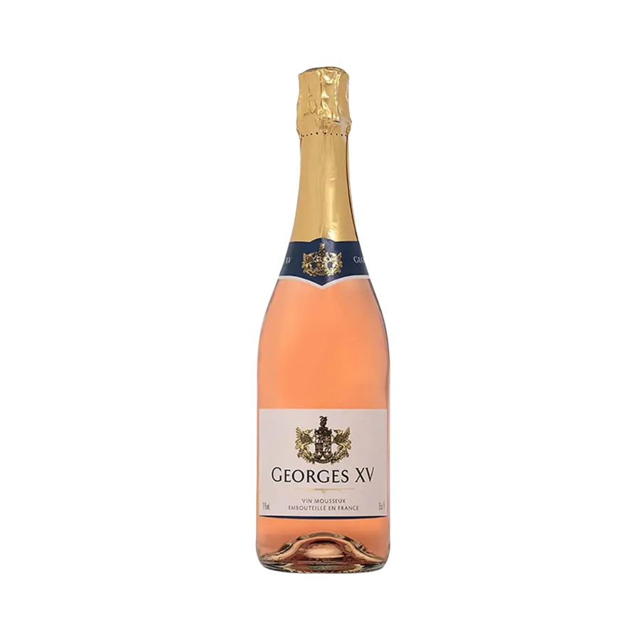 Rượu Sparkling Pháp Georges XV Sparkling Brut Rose