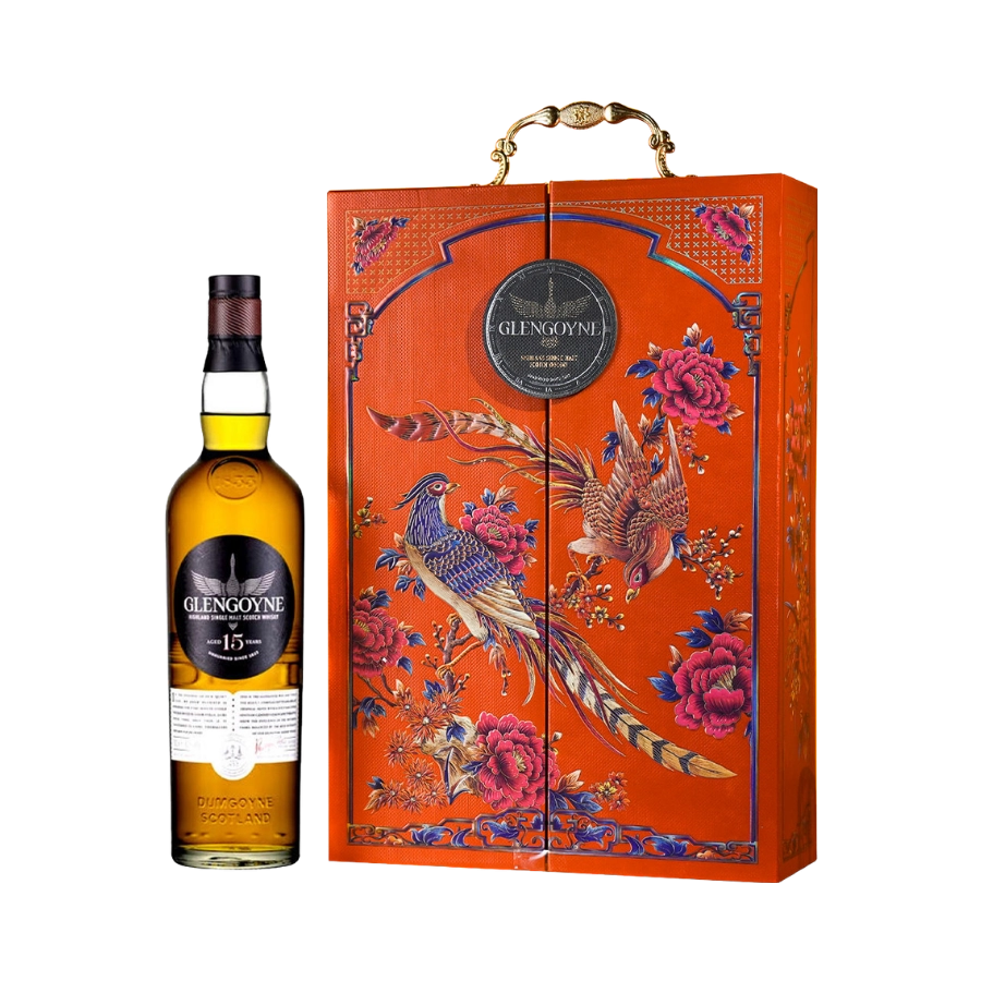 Rượu Whisky Glengoyne 15 Year Old Phiên Bản Hộp Quà Tết 2025
