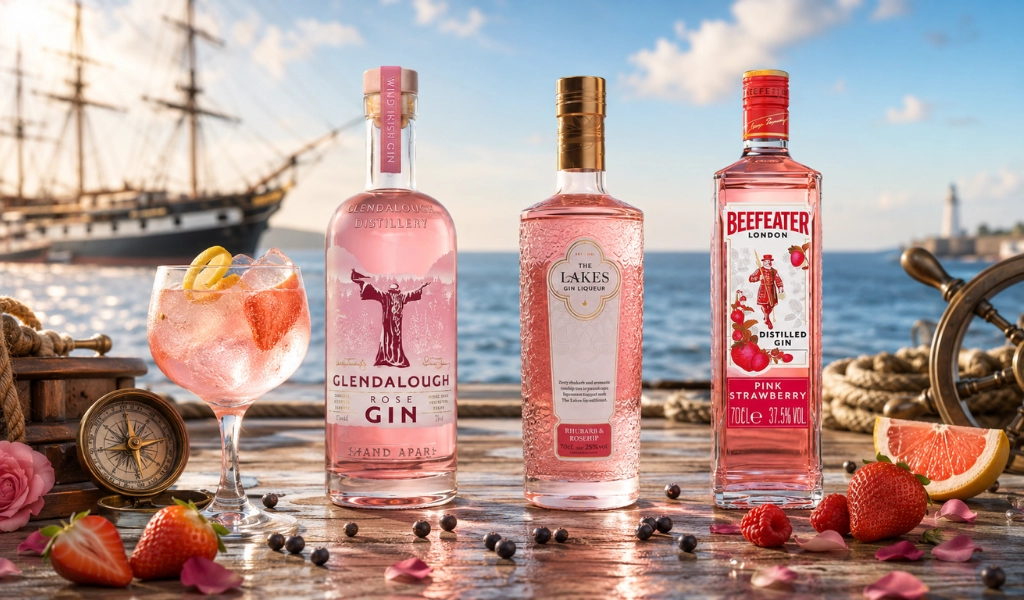 Cocktail Pink Gin Cổ Điển