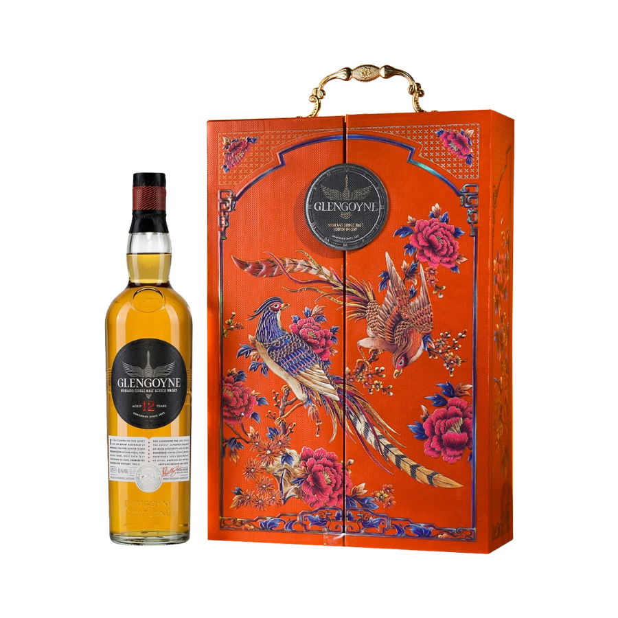Rượu Whisky Glengoyne 12 Year Old Phiên Bản Hộp Quà Tết 2025