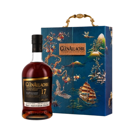 Rượu Whisky Glenallachie 17 Year Old Mizunara & Oloroso Sherry Cask Finish Phiên Bản Hộp Quà Tết 2025