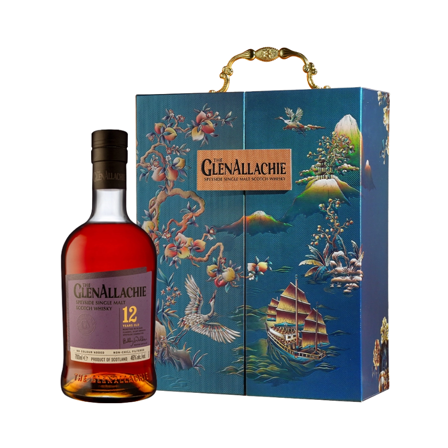 Rượu Whisky Glenallachie 12 Year Old Phiên Bản Hộp Quà Tết 2025