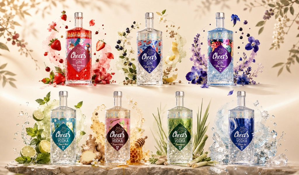 Định Hình Hương Vị Cheers Gin