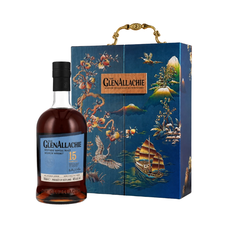 Rượu Whisky Glenallachie 15 Year Old Phiên Bản Hộp Quà Tết 2025