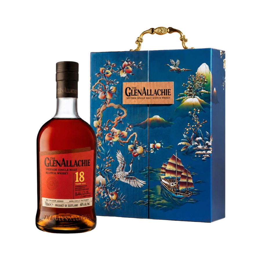 Rượu Whisky Glenallachie 18 Year Old Phiên Bản Hộp Quà Tết 2025