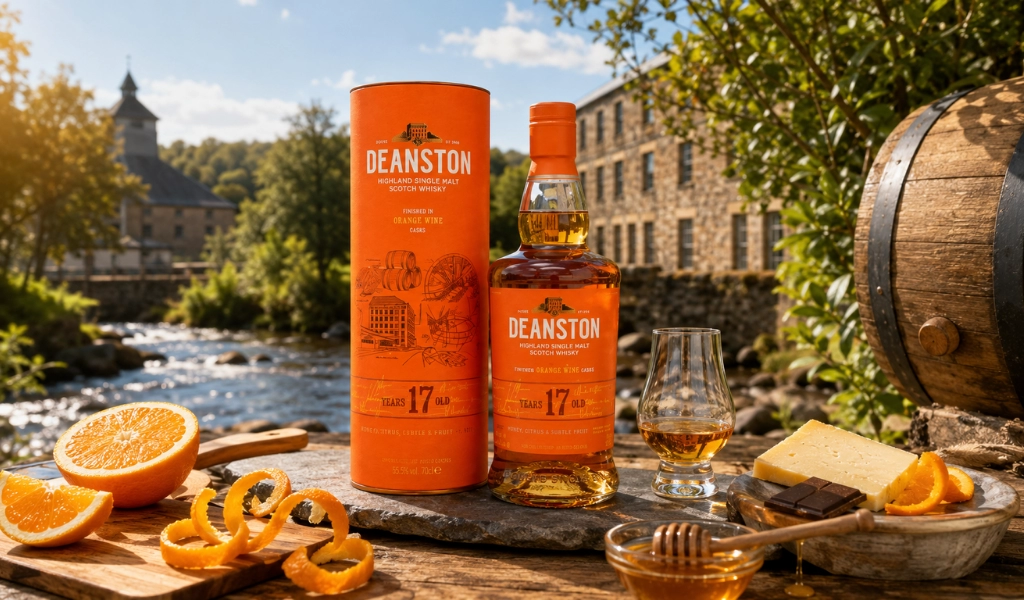 Deanston 17 Orange Wine Cask Finish Và Hai Năm Quyết Định Hương Vị