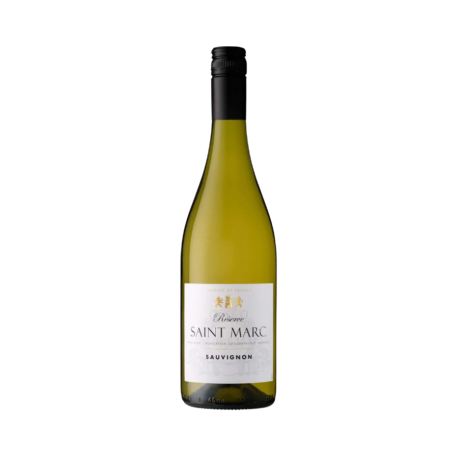 Rượu Vang Trắng Pháp Les Vignobles Foncalieu Saint Marc Sauvignon