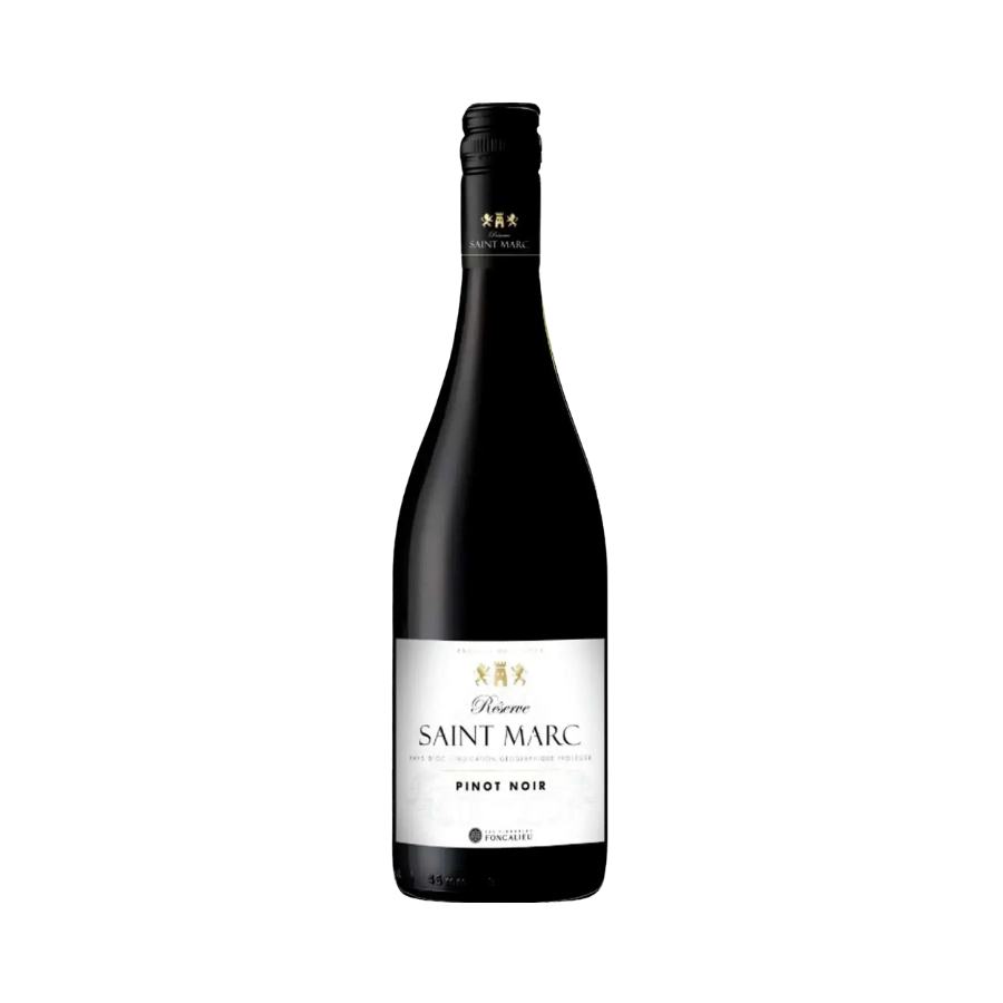 Rượu Vang Đỏ Pháp Les Vignobles Foncalieu Saint Marc Pinot Noir