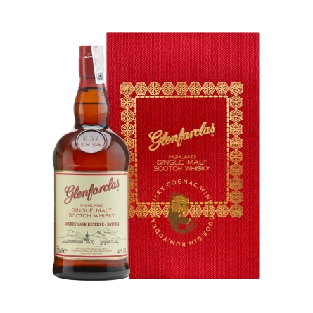Rượu Whisky Glenfarclas Sherry Cask Reserve Batch 02 Phiên Bản Hộp Quà Tết 2025