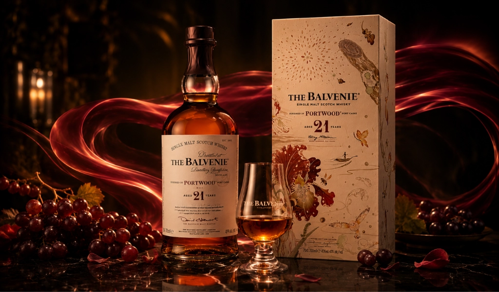 Balvenie 21 Portwood Rượu