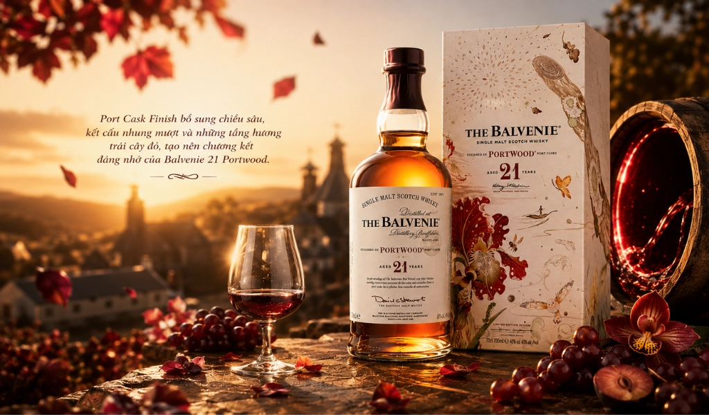 Balvenie 21 Portwood Whisky