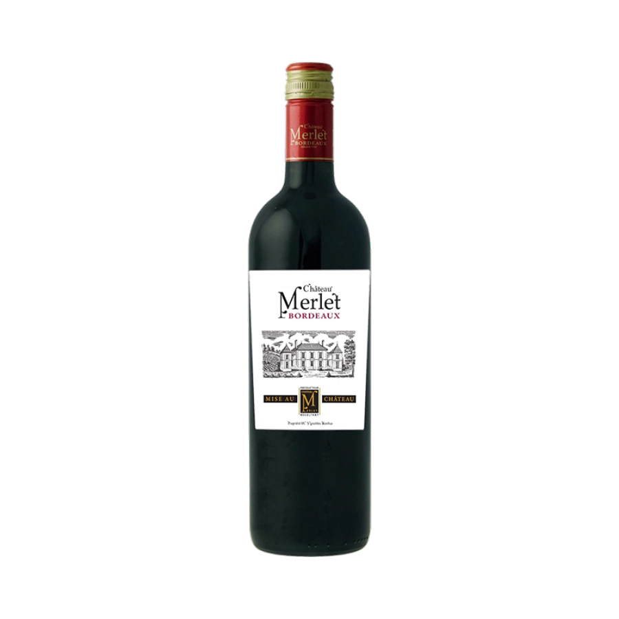 Rượu Vang Đỏ Pháp Chateau Merlet Bordeaux
