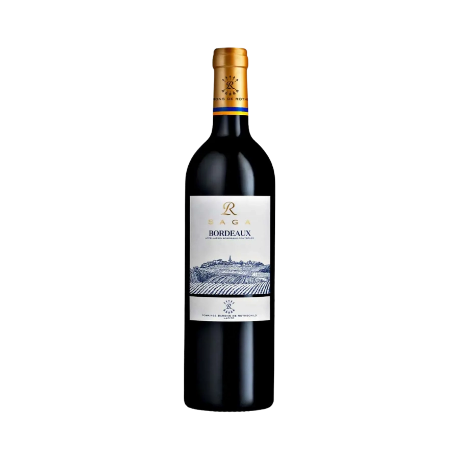 Rượu Vang Đỏ Pháp Saga R Bordeaux