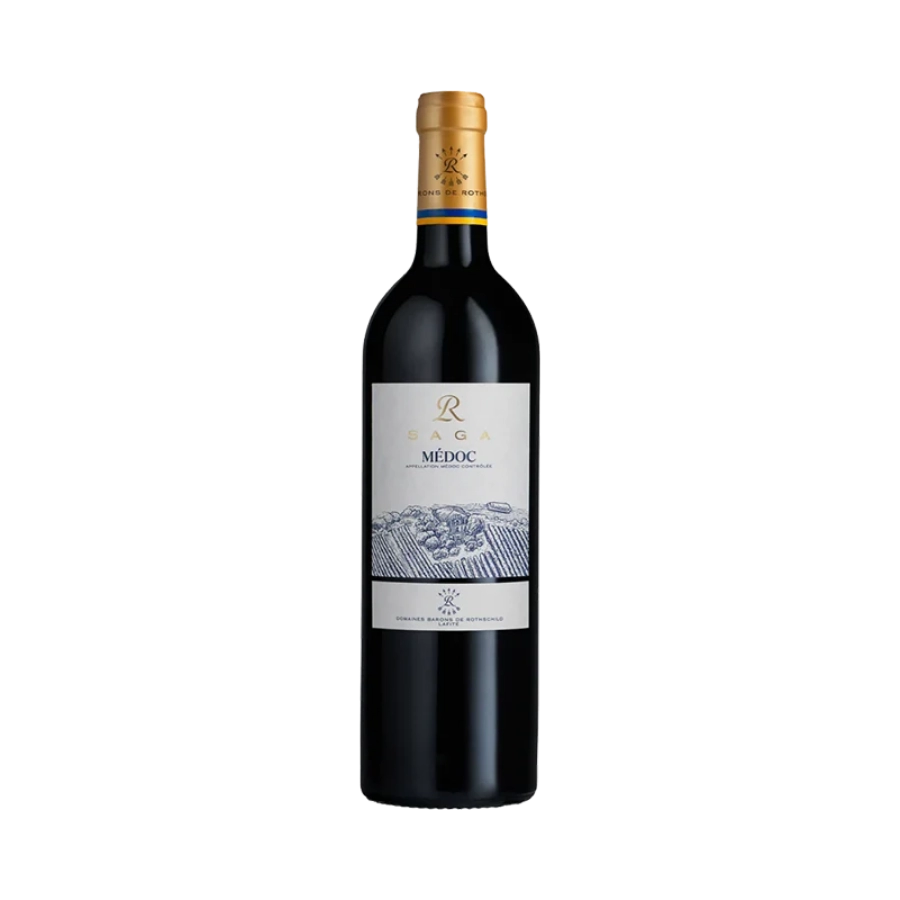 Rượu Vang Đỏ Pháp Saga R Medoc Domaines Barons de Rothschild Lafite
