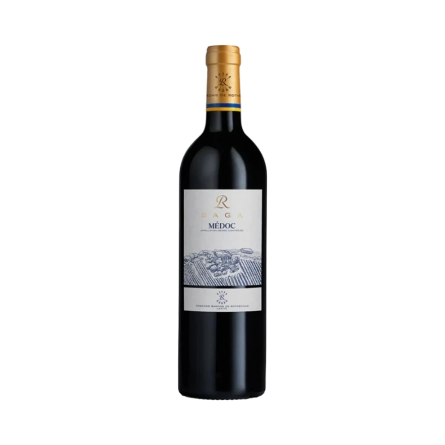 Rượu Vang Đỏ Pháp Saga R Medoc Domaines Barons de Rothschild Lafite