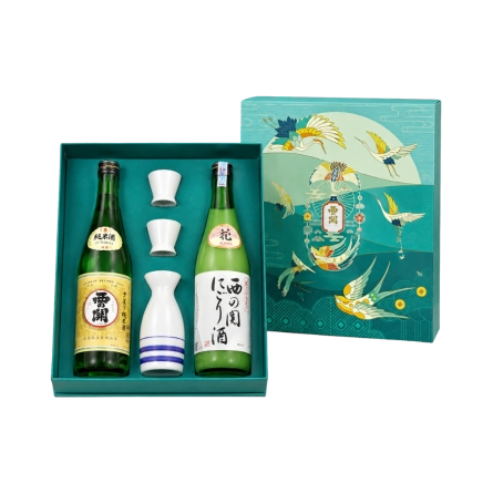Rượu Sake Nhật Nishinoseki Junmaishu - Nigori Zake Hộp Quà Tết 2025