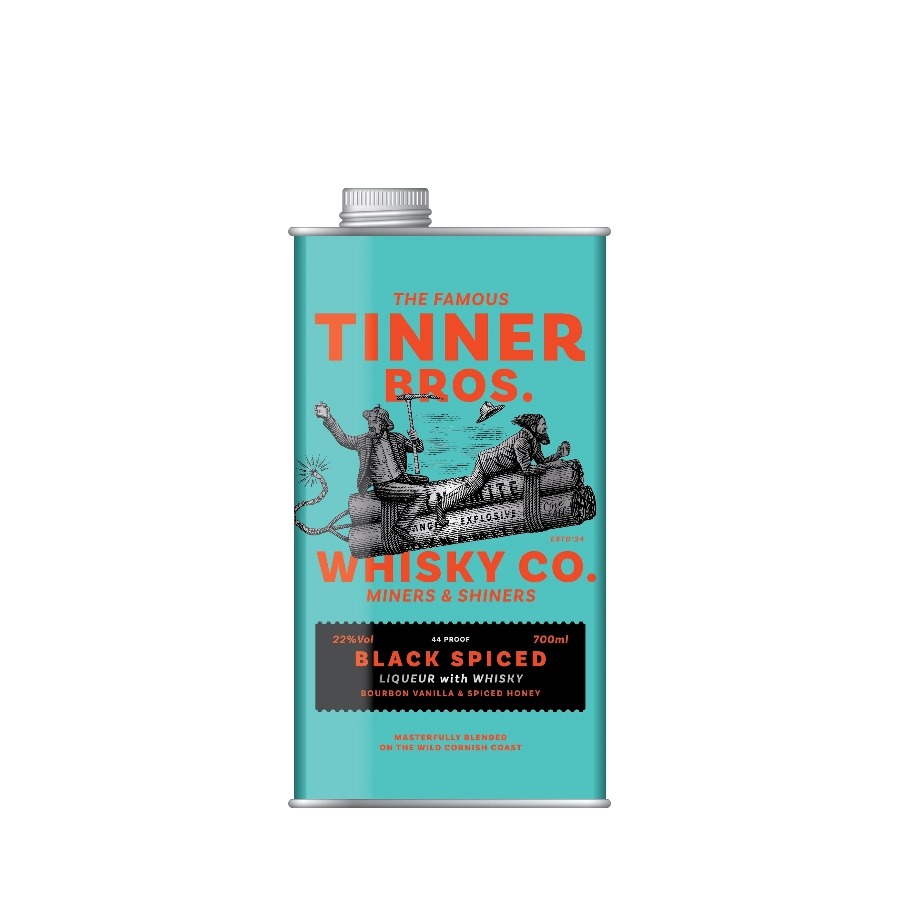 Rượu Liqueur Anh Quốc Tinner Bros Black Spiced