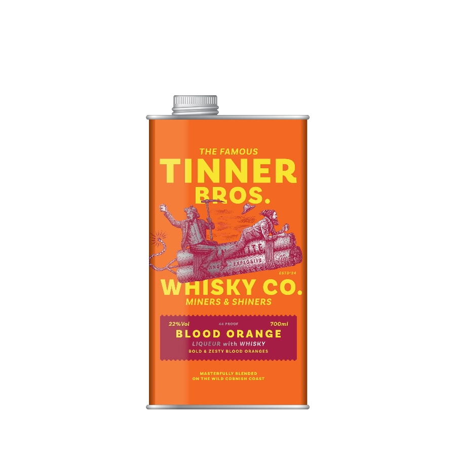 Rượu Liqueur Anh Quốc Tinner Bros Blood Orange