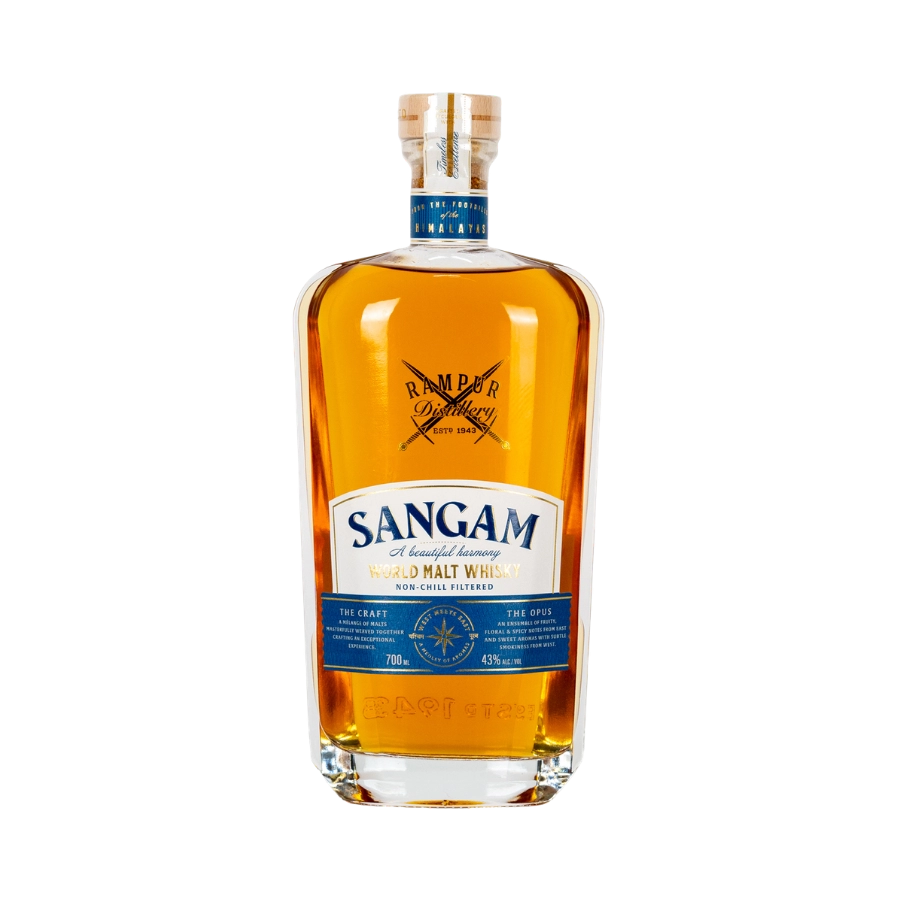 Rượu Whisky Ấn Độ Sangam World Malt Whiskey