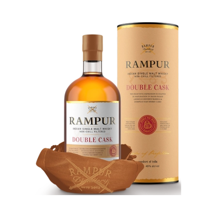 Rượu Whisky Ấn Độ Rampur Double Cask Single Malt 750ml