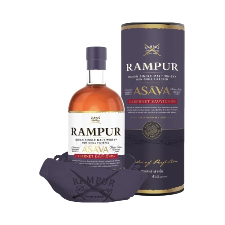 Rượu Whisky Ấn Độ Rampur Asava Single Malt 750ml