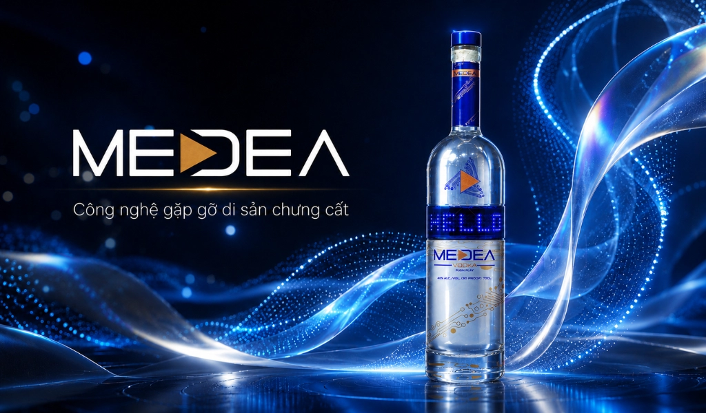 Nghệ Thuật Giao Tiếp Hiện Đại Qua Chai Rượu Vodka Medea
