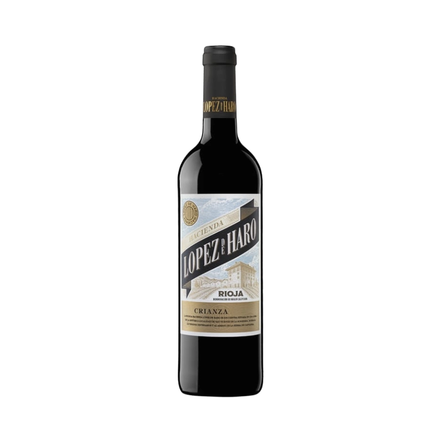 Rượu Vang Đỏ Tây Ban Nha Hacienda Lopez de Haro Crianza