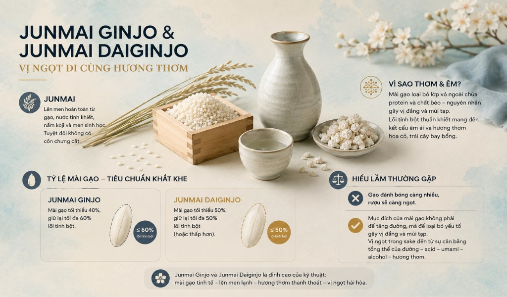 Rượu Sake Nhật Bản Hương Vị