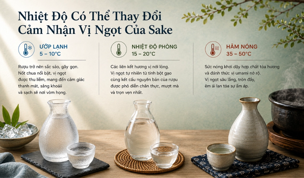 Rượu Sake Nhật Bản Phong Phú