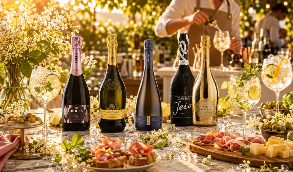 Hugo Spritz Rượu Mùi Hoa Cơm Cháy