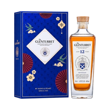 Rượu Whisky Glenturret 12 Year Old Phiên Bản Hộp Quà Tết 2025