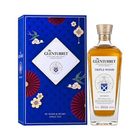 Rượu Whisky Glenturret Triple Wood Phiên Bản Hộp Quà Tết 2025