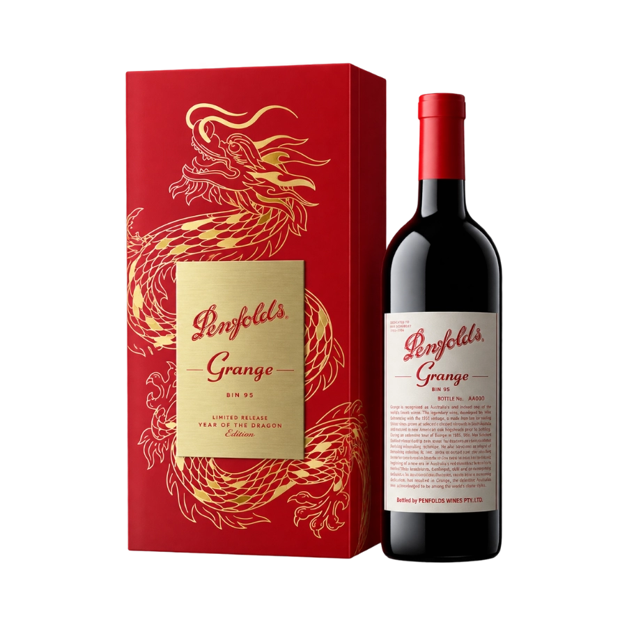 Rượu Vang Đỏ Úc Penfolds Grange Bin 95 Hộp Quà Tết 2025