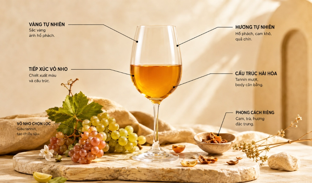 Orange Wine Truyền Thống
