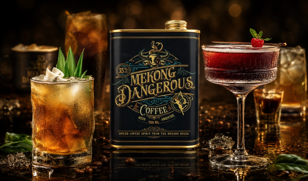 Trọn Bộ 9 Phong Cách Thưởng Thức Mekong Dangerous Coffee