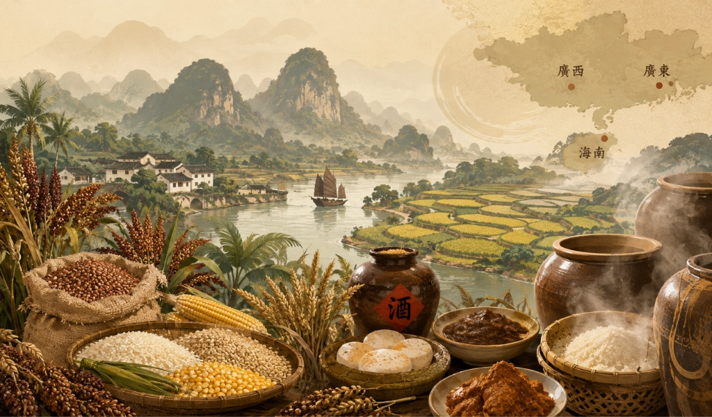 Vùng Hoa Nam Các Dòng Rượu Gạo Hương Ngọt Ngào