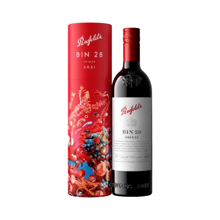 Rượu Vang Đỏ Úc Penfolds Bin 28 Hộp Quà Tết 2025