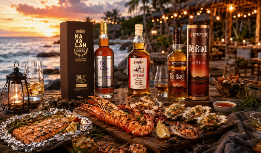 Talisker Highland Park Whisky Khói