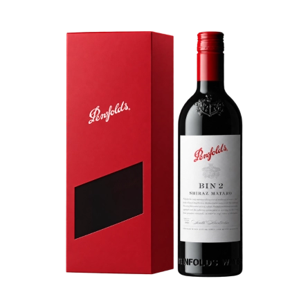 Rượu Vang Đỏ Úc Penfolds Bin 2 Hộp Quà Tết 2025