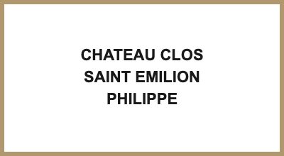 CHATEAU CLOS SAINT EMILION PHILIPPE