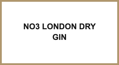 NO3 LONDON DRY GIN