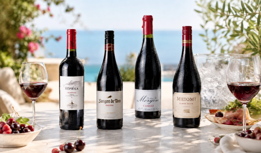Vang Đỏ Pinot Noir Uống Lạnh