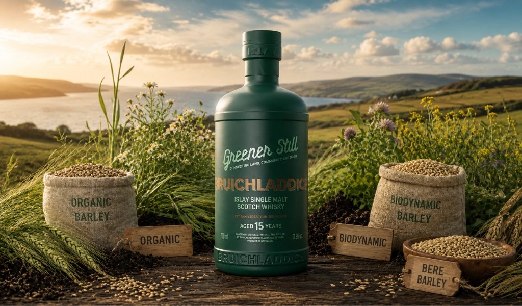 Bruichladdich Greener Still Ra Mắt Phiên Bản Kỷ Niệm