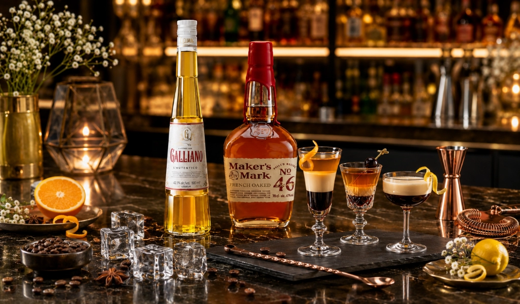 Rượu Vodka Pha Cocktail Phân Lớp