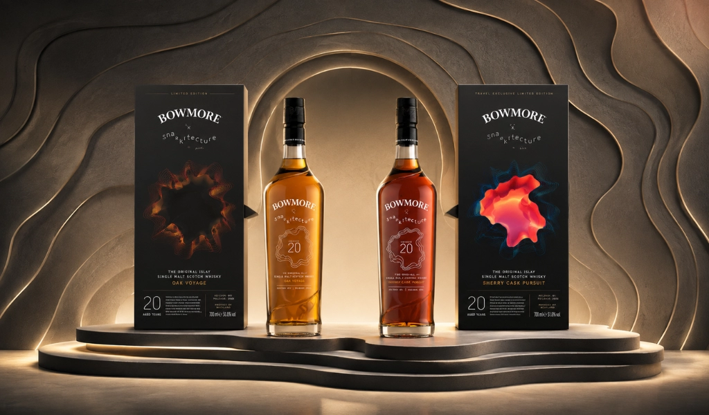 Bowmore Captivo Snarkitecture Thiết Kế Whisky Kỷ Niệm 20 Năm