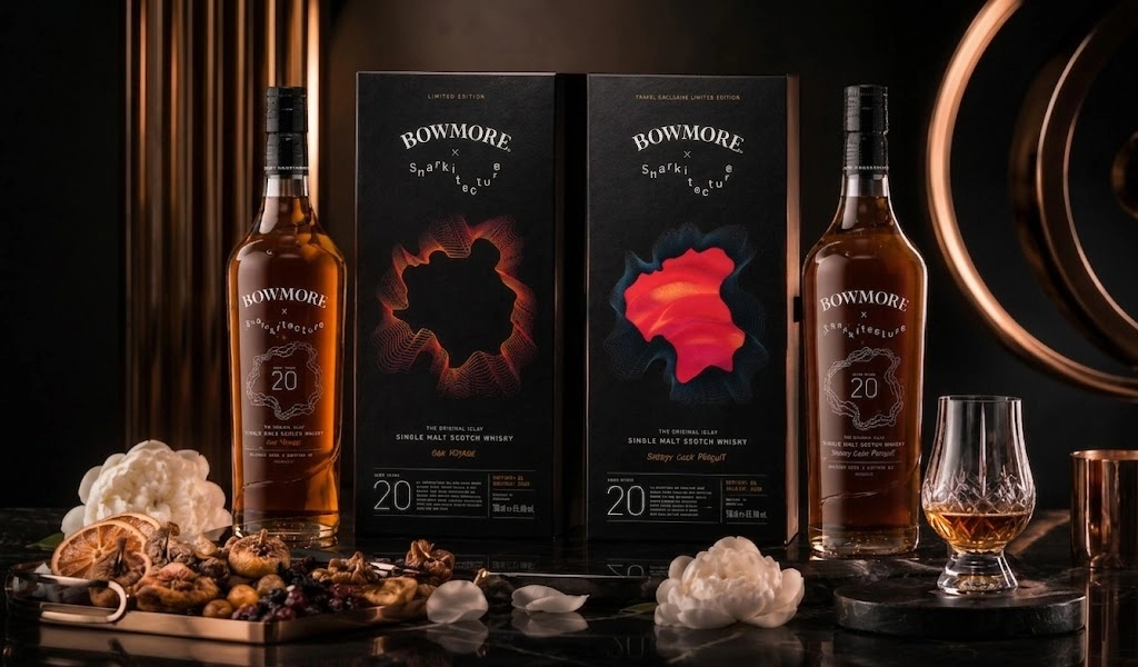 Bowmore Captivo: Snarkitecture Thiết Kế Whisky Kỷ Niệm 20 Năm