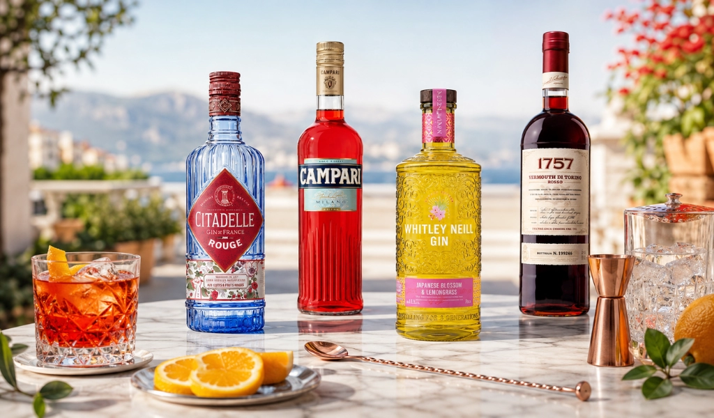 Negroni Cocktail Gin Campari Vermouth