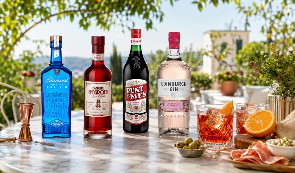 Rượu Campari Pha Chế Negroni Cocktail